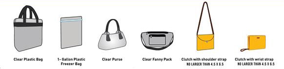 Allowed Bags - Visual