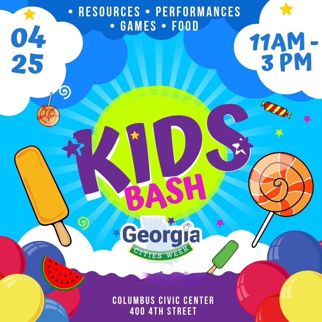 Details for Kids Bash: Georgia Cities Week Celebration