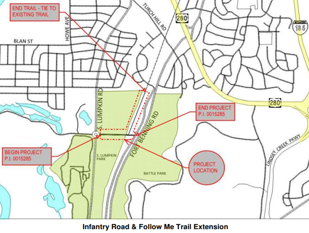 Thumbnail for Infantry Road and Follow-Me Trail