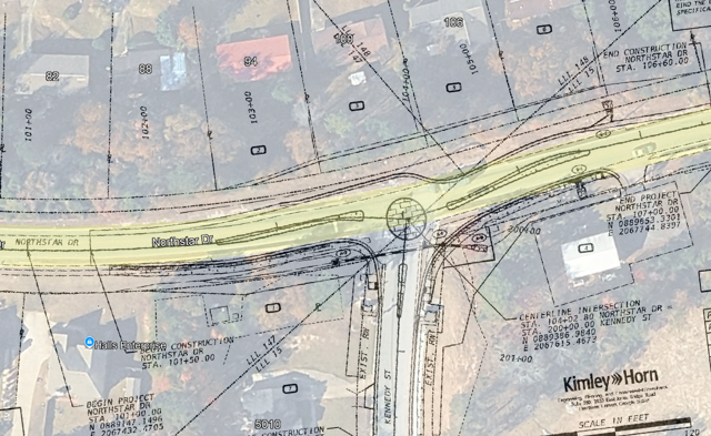 Thumbnail for New Roundabout at Northstar Drive and Kennedy Street
