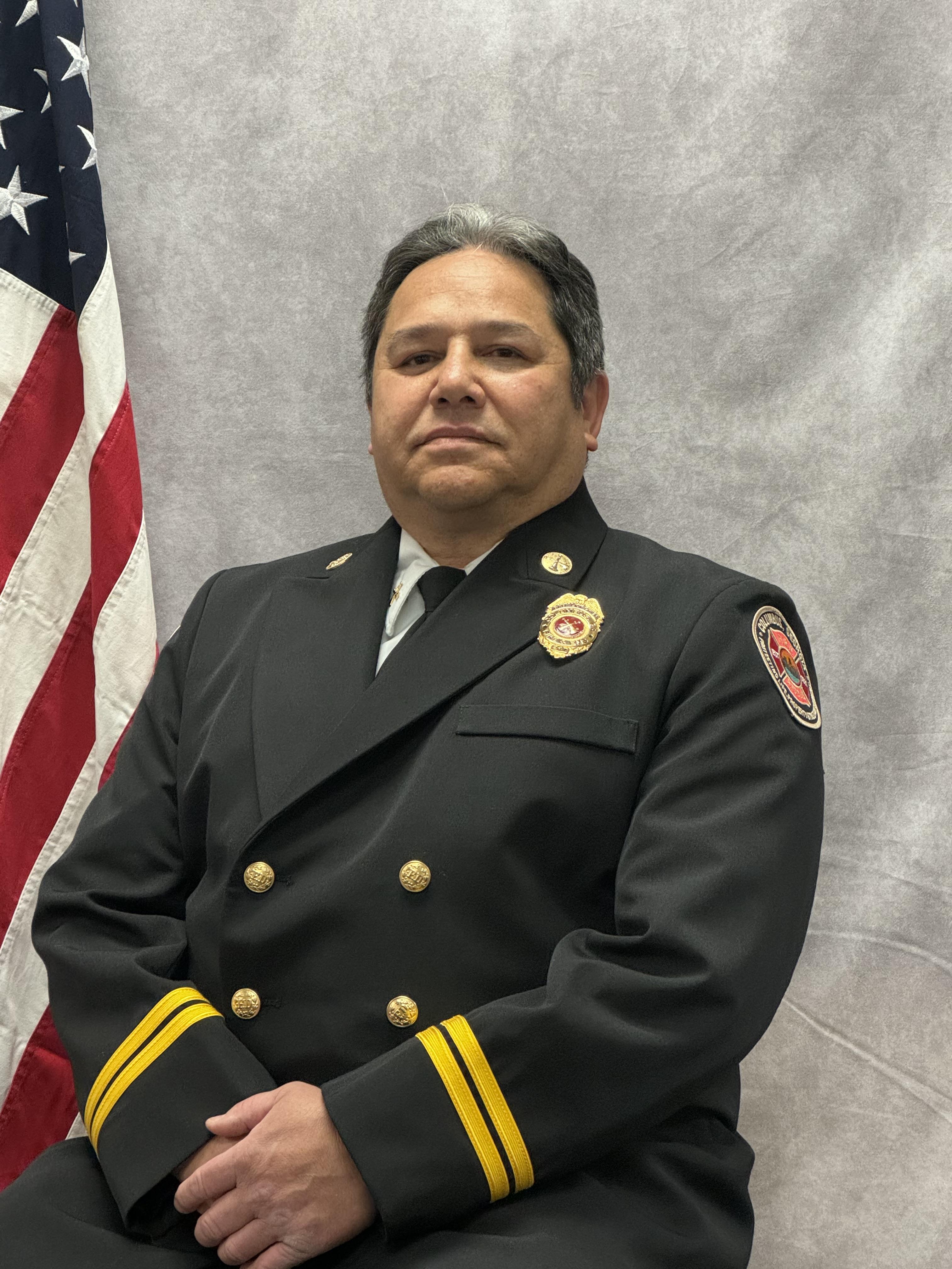 Battalion Chief Sam Bush