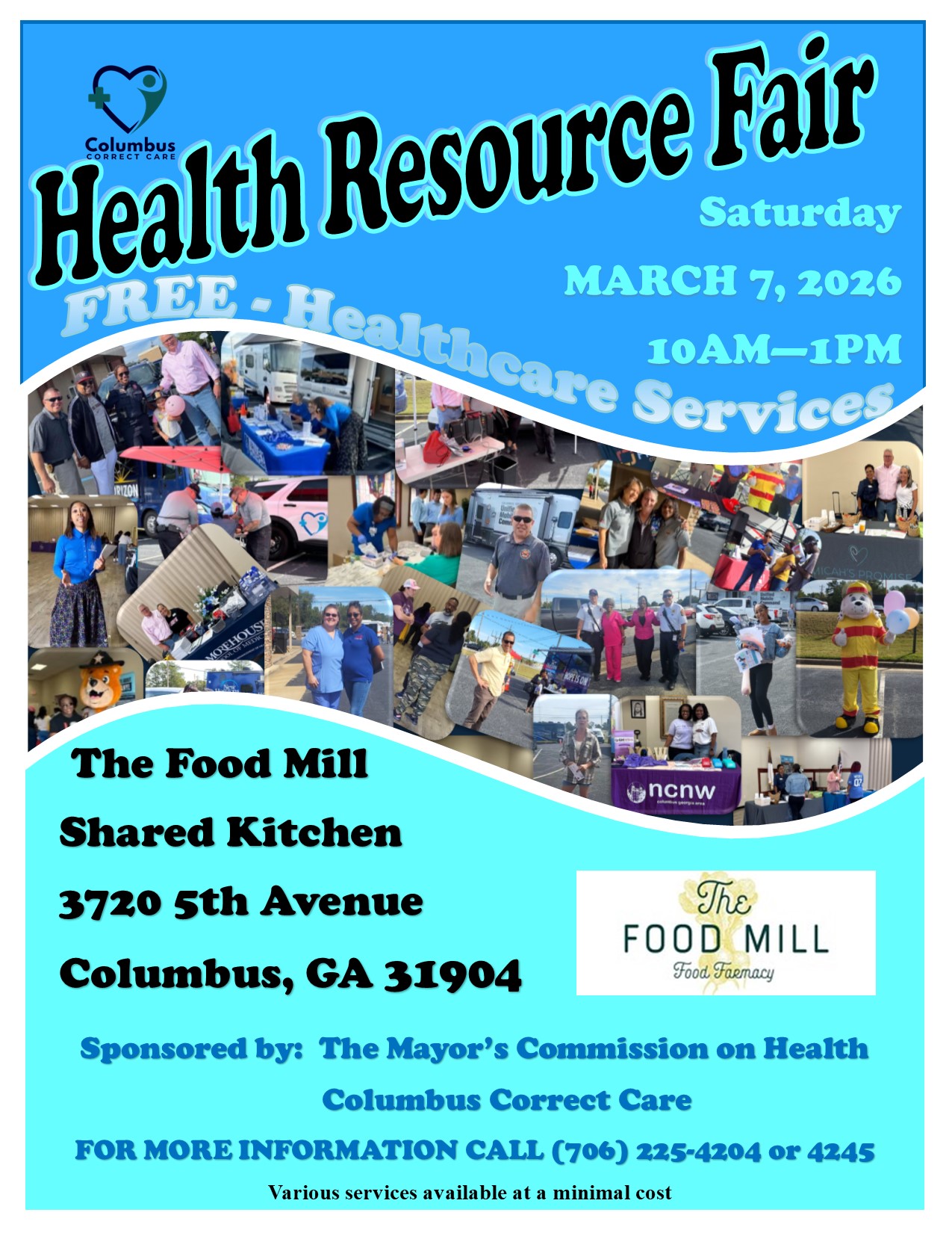 Health Resource Fair Flyer