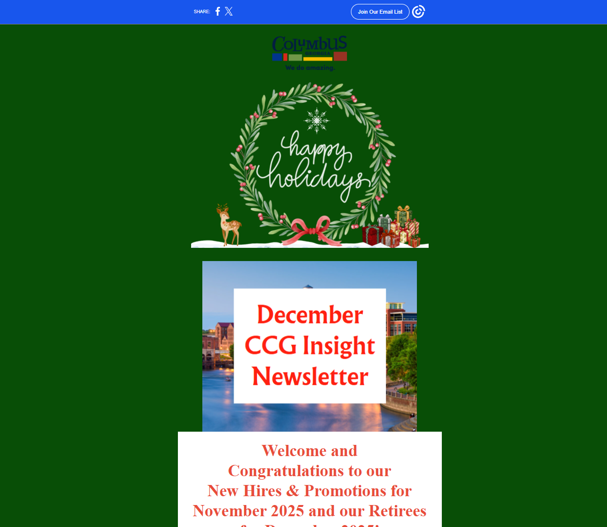 December 2025 CCG Insight Newsletter cover