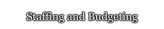 Staff and Budgeting Logo