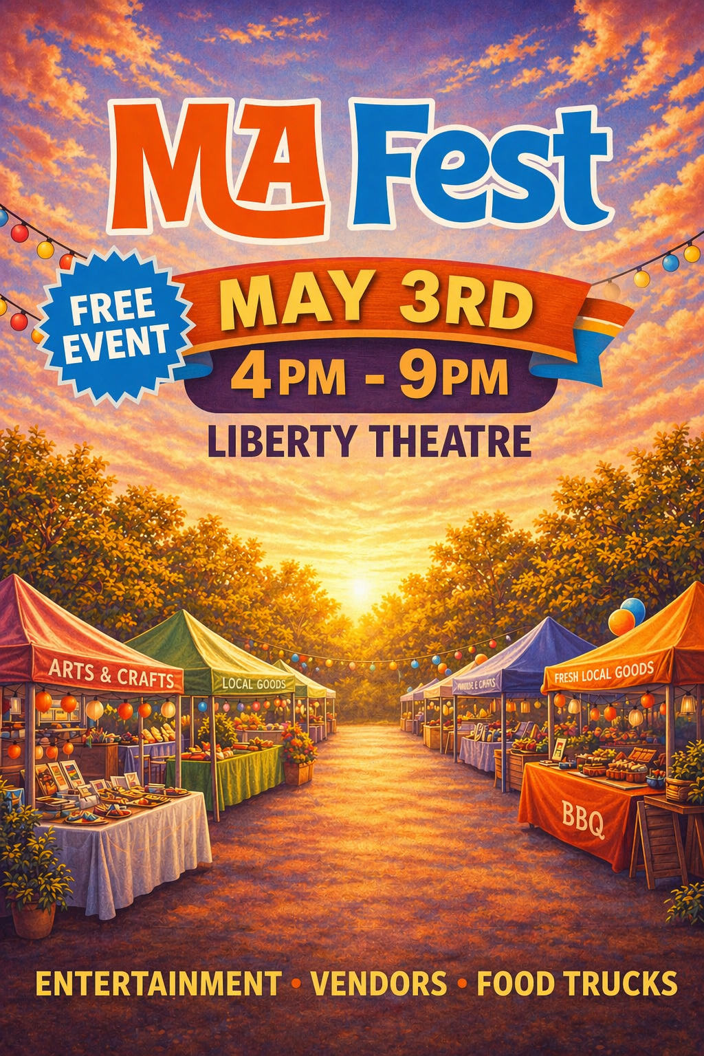 MA FEST - Rescheduled for May 3, 2026 May 03, 2026 at 04:00 PM