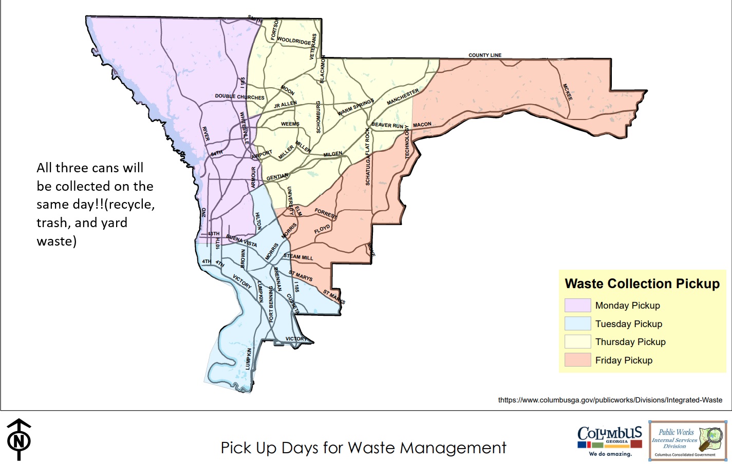 Waste Collection Map
