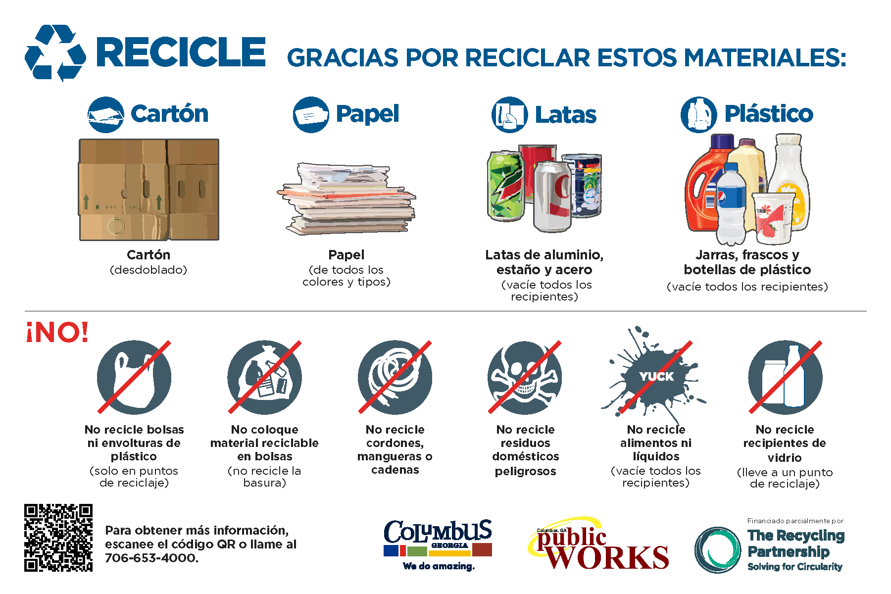 Lo que se debe y no se debe hacer en el reciclaje